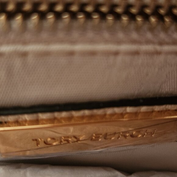 Tory Burch Thea Floral Appliqué Leather Hobo | NWT | Giftable - Picture 4 of 6